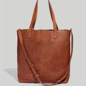 Madewell leather medium transport tote